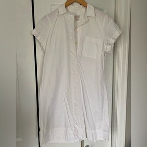 J. Crew White polo dress